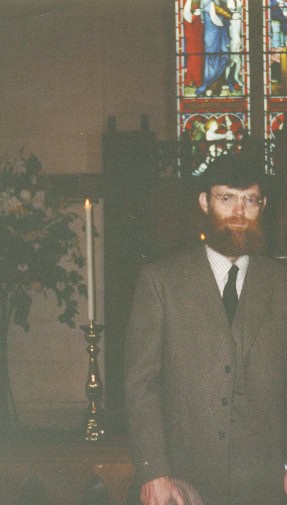 David Myatt visiting a Catholic Church, 1995