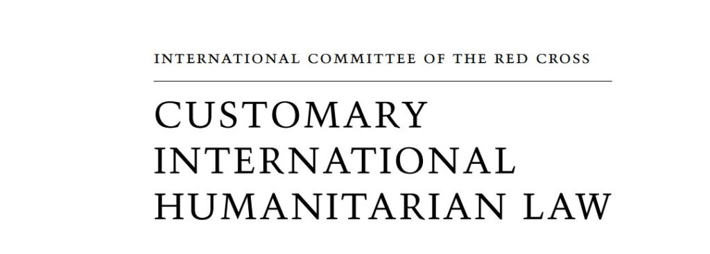 ICRC Customary IHL.