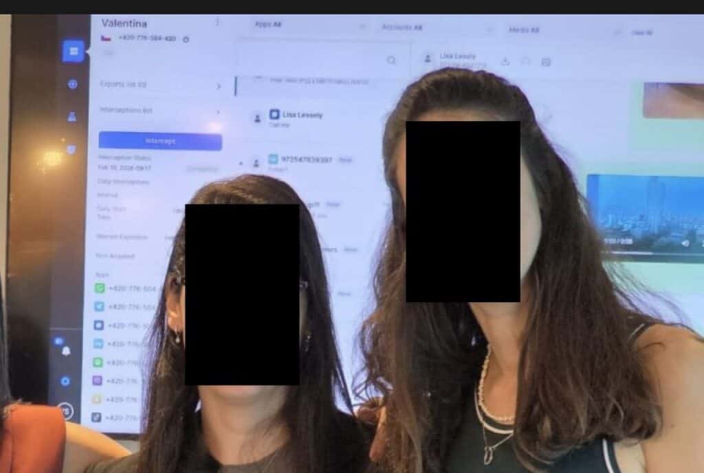 Leaked screenshot showing Paragon Solutions' Graphite spyware control panel accidentally posted to LinkedIn