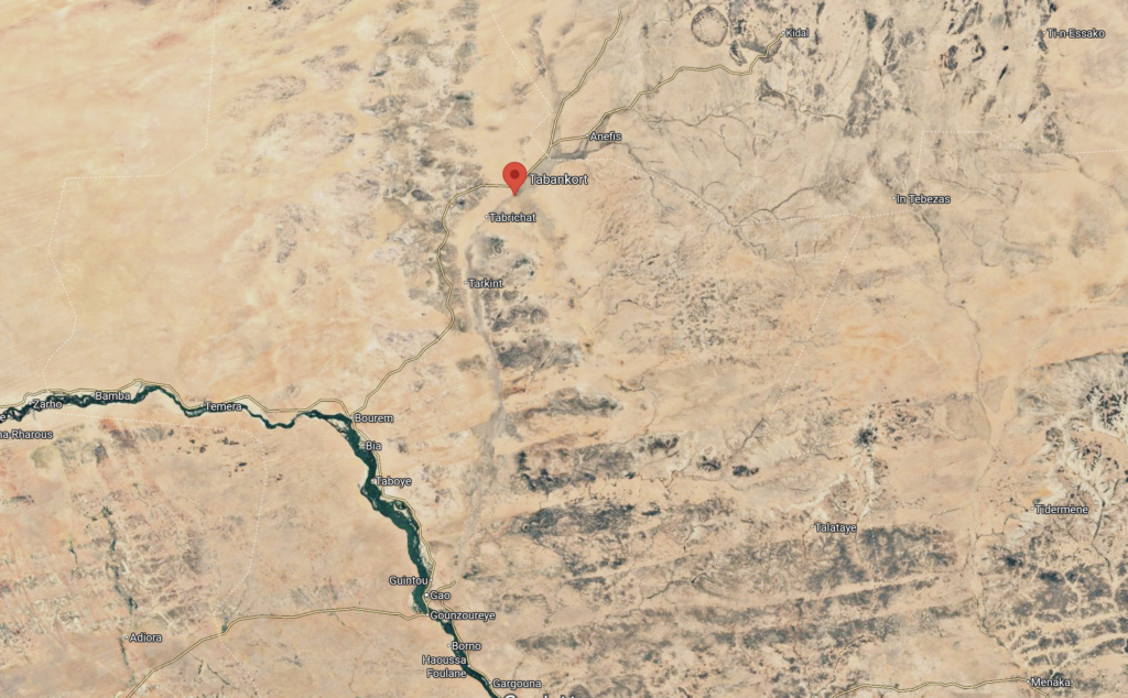 Route of the assult
